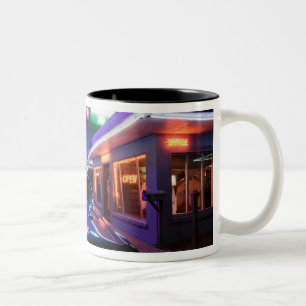 Tasse 2 Couleurs Tucumcari, Nouveau Mexique, Etats-Unis. Itinérair