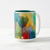 Tasse 2 Couleurs Tulipes (Devant droit)