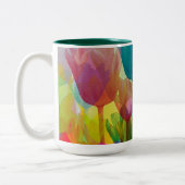 Tasse 2 Couleurs Tulipes (Gauche)
