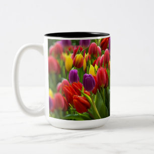 Tasse 2 Couleurs Tulipes lumineuses