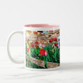 Tasse 2 Couleurs Tulipes pour vous (Gauche)