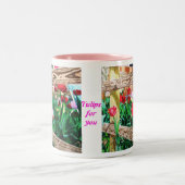 Tasse 2 Couleurs Tulipes pour vous (Centre)