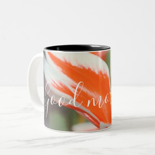 Tasse 2 Couleurs Tulipes rouges (Devant gauche)