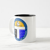 Tasse 2 Couleurs Tulsa, Oklahoma (Devant gauche)