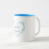 Tasse 2 Couleurs tunes jenX (Devant droit)