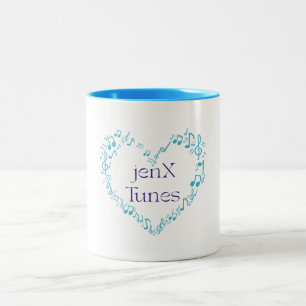 Tasse 2 Couleurs tunes jenX