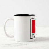 Tasse 2 Couleurs Tunisie (Gauche)