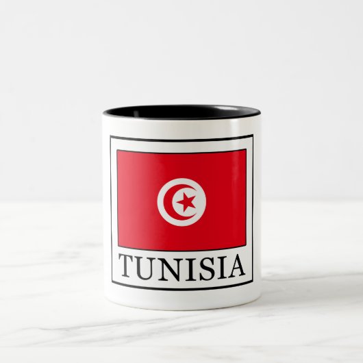 Tasse 2 Couleurs Tunisie (Centre)