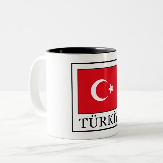 Tasse 2 Couleurs Türkiye (Devant gauche)