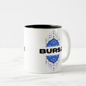 Tasse 2 Couleurs Turquie Bursa Souvenir (Devant droit)