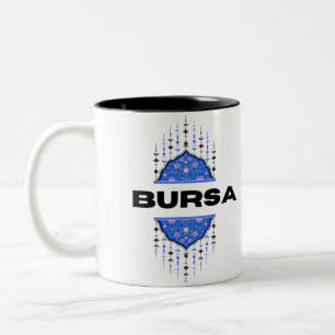 Tasse 2 Couleurs Turquie Bursa Souvenir