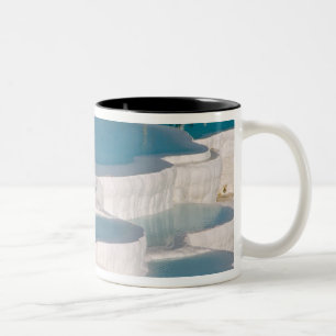 Tasse 2 Couleurs Turquie, Pamukkale Château de coton).