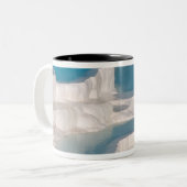 Tasse 2 Couleurs Turquie, Pamukkale Cotton Castle). (Devant gauche)
