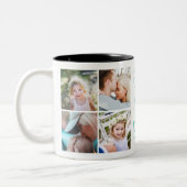Tasse 2 Couleurs Turquoise | Meilleure maman Jamais Custom Photo Mu (Gauche)
