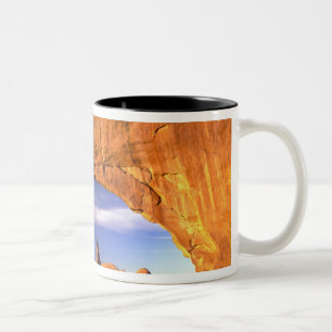 Tasse 2 Couleurs Turret Arch, Arches National Park, Utah, États-Un