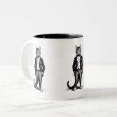 Tasse 2 Couleurs Tuxedo Classy (Devant gauche)