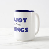 Tasse 2 Couleurs Two-Tone Mug, 15 oz (Devant droit)