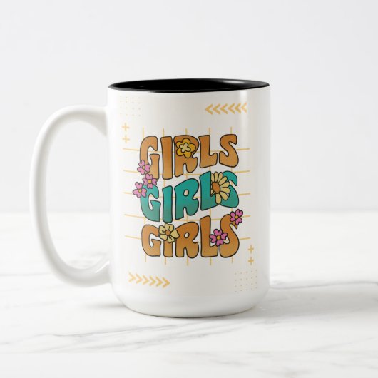 Tasse 2 Couleurs Two-Tone Mug, 15 oz (Gauche)