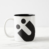 Tasse 2 Couleurs TYP(O) Créations : Umlaut (Gauche)
