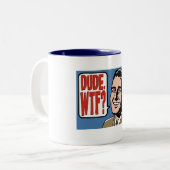 Tasse 2 Couleurs Type, WTF ! (Devant gauche)