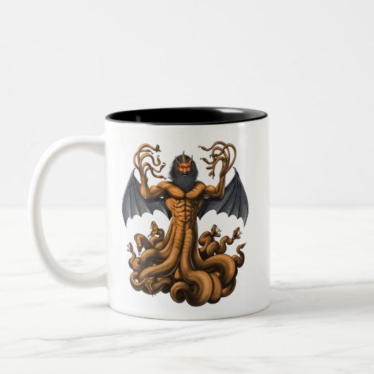 Tasse 2 Couleurs Typhon de la créature mythologique grecque (Gauche)