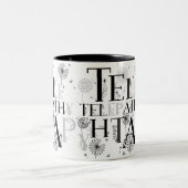 Tasse 2 Couleurs Typographie (Centre)