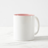 Tasse 2 Couleurs Typographie rétro de l'automne (Devant droit)