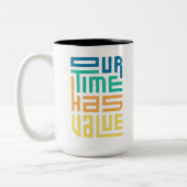 Tasse 2 Couleurs typography (Gauche)
