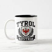 Tasse 2 Couleurs Tyrol Autriche (Gauche)