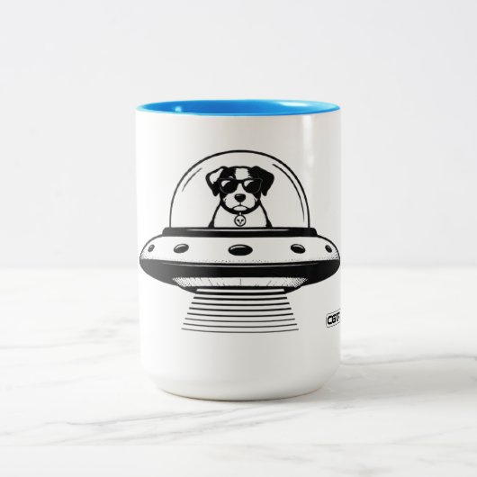 TASSE 2 COULEURS UFO PETS (Centre)