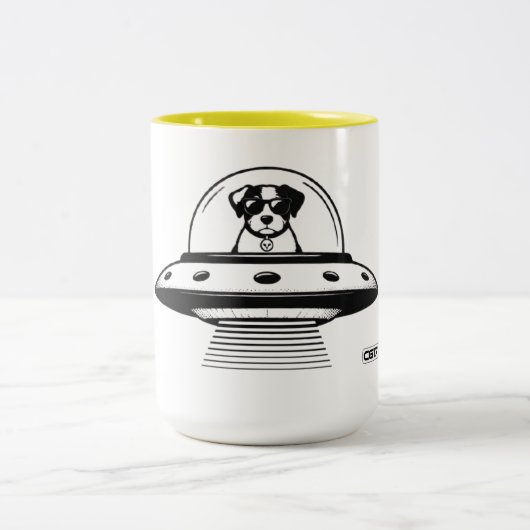 TASSE 2 COULEURS UFO PETS (Centre)