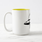 TASSE 2 COULEURS UFO PETS (Gauche)