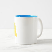 Tasse 2 Couleurs Ukraine (Devant droit)