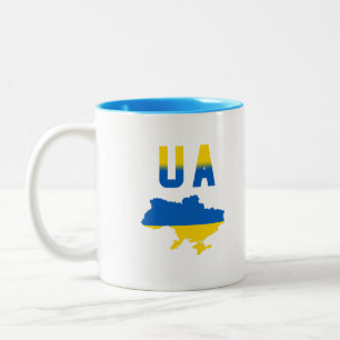 Tasse 2 Couleurs Ukraine