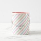 Tasse 2 Couleurs Ultrasons Grossesse Faire-part grand-mère à être (Centre)