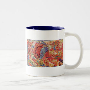 Tasse 2 Couleurs Umberto Boccioni - les hausses de ville