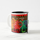 Tasse 2 Couleurs Umoja ! - Kwanzaa (Devant gauche)