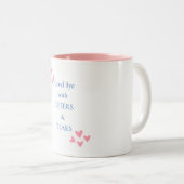 Tasse 2 Couleurs Un adieu doux-amer (Devant droit)