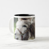 Tasse 2 Couleurs Un âne (Devant gauche)