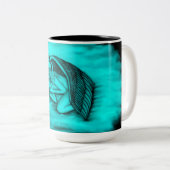 Tasse 2 Couleurs Un ange endormi (Devant droit)