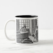 Tasse 2 Couleurs Un atelier de l'ébéniste, du 'Encyclopedie (Gauche)