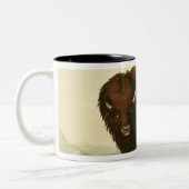 Tasse 2 Couleurs Un bison, c.1832 (Gauche)
