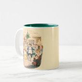 Tasse 2 Couleurs Un Carol de Noël (Devant gauche)