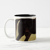 Tasse 2 Couleurs Un cheval Arabe (Gauche)