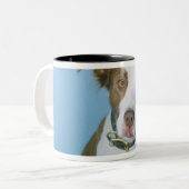 Tasse 2 Couleurs Un chien (Devant gauche)