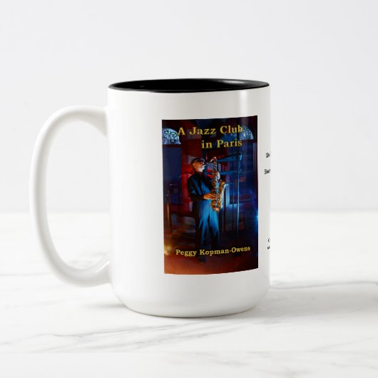 Tasse 2 Couleurs "Un club de jazz à Paris" (Gauche)