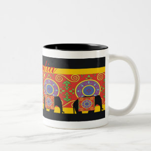 Tasse 2 Couleurs Un contact de l'Inde