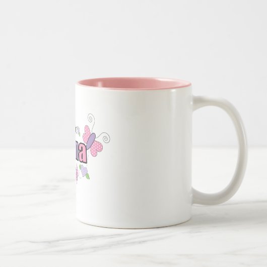 Tasse 2 Couleurs Un de Nana aimable (Droit)