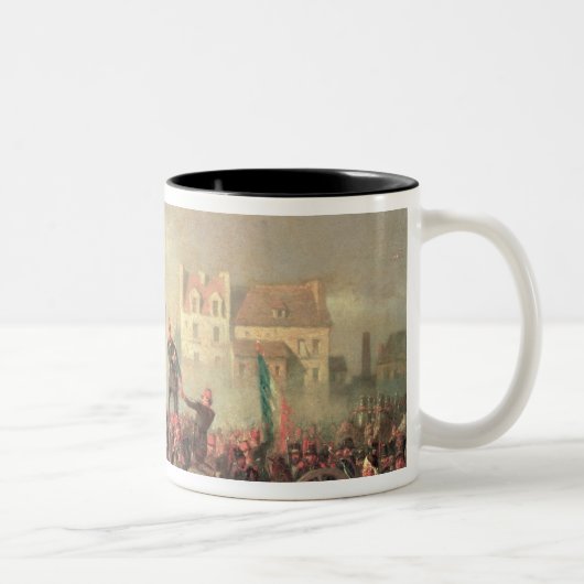 Tasse 2 Couleurs Un dirigeant donnant l'ordre au feu (Droit)
