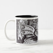 Tasse 2 Couleurs Un dragon dans la forêt (Gauche)